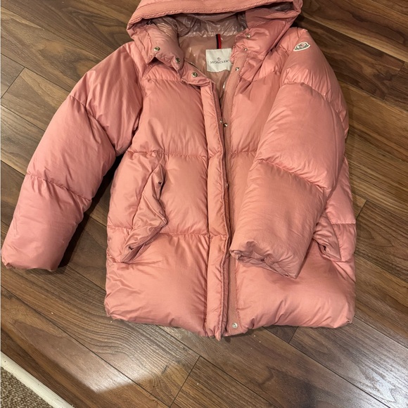 Moncler Blush Pink Puffer Jacket - Picture 2 of 3